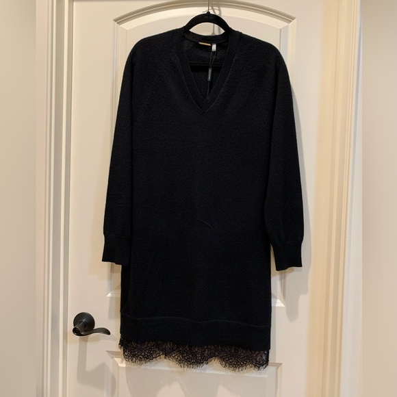 NWT Eli’s Tahari 100% Cashmere Sweater Dress - Picture 8 of 15